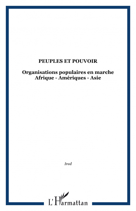 Knjiga Peuples et pouvoir 