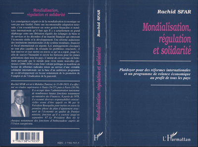 Knjiga MONDIALISATION REGULATON ET SOLIDARITE Sfar
