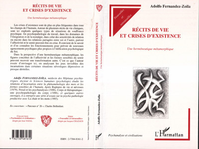 Livro RECITS DE VIE ET CRISES D'EXISTENCE Fernandez-Zoïla