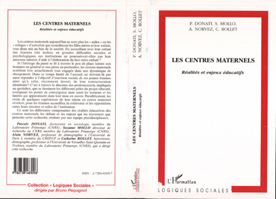 Knjiga LES CENTRES MATERNELS 