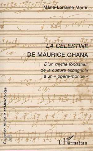 Książka LA CÉLESTINE DE MAURICE OHANA Martin
