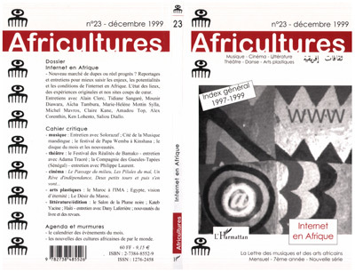 Knjiga Africultures 