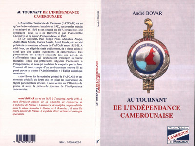 Libro AU TOURNANT DE L'INDEPENDANCE CAMEROUNAISE Bovar