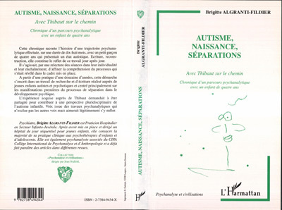 Knjiga AUTISME, NAISSANCE, SÉPARATIONS Algranti-Fildier
