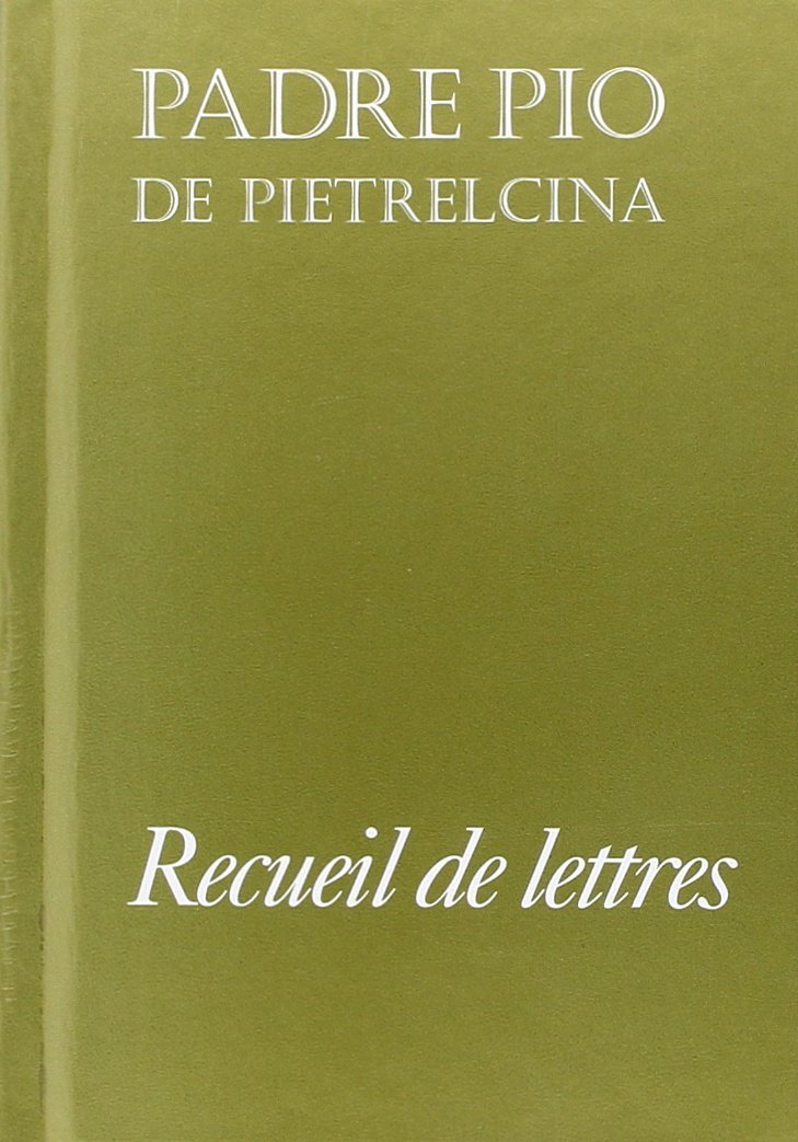 Carte Recueil de lettres Padre Pio Pio da Pietrelcina