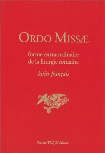 Book Ordo Missae, forme extraordinaire de la liturgie romaine BIENHEUREUX JEAN XXI