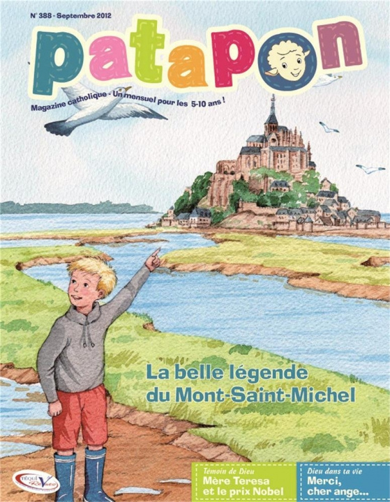 Könyv La belle légende du Mont-Saint Michel - revue Patapon Septembre 2012 N°388 