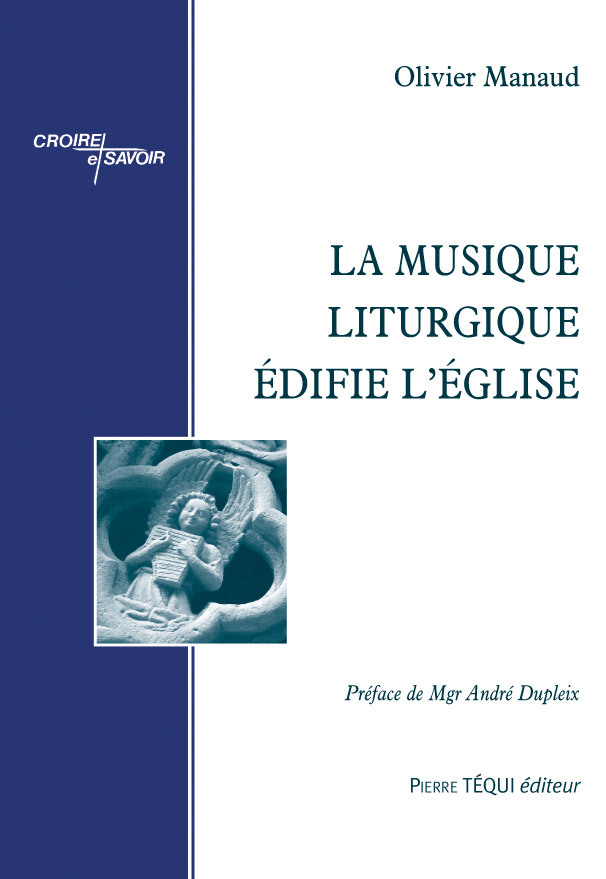 Carte La musique liturgique édifie l'Eglise Manaud