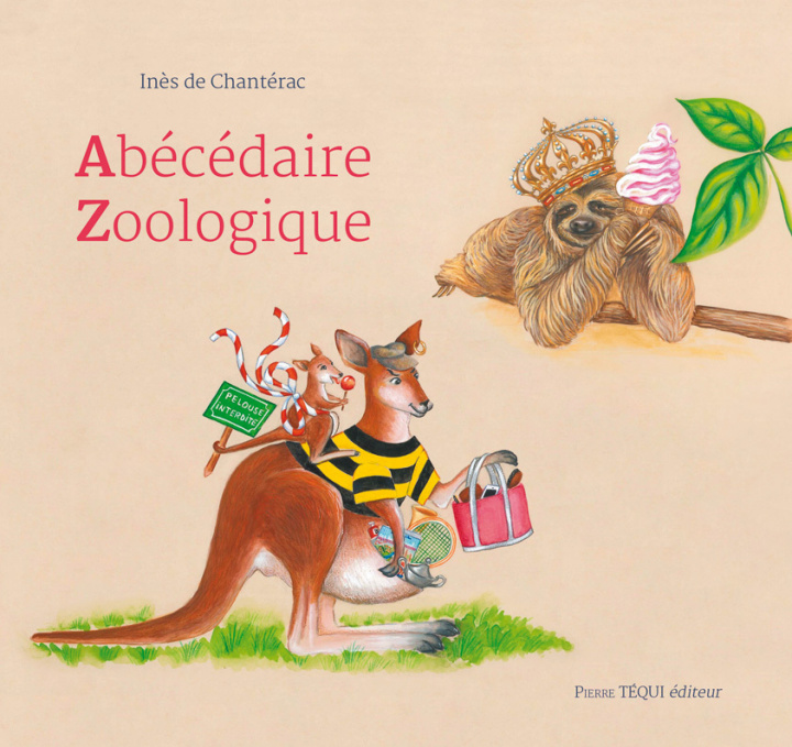 Kniha Abécédaire Zoologique INES DE CHANTERAC