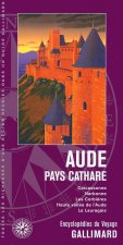 Carte AUDE, PAYS CATHARE COLLECTIFS GALLIMARD LOISIRS