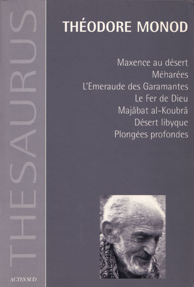 Knjiga Thésaurus, Théodore Monod monod theodore