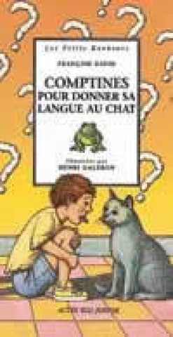 Kniha Comptines pour donner sa langue au chat david francois