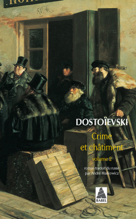 Kniha Crime et châtiment tome 2 Dostoïevski