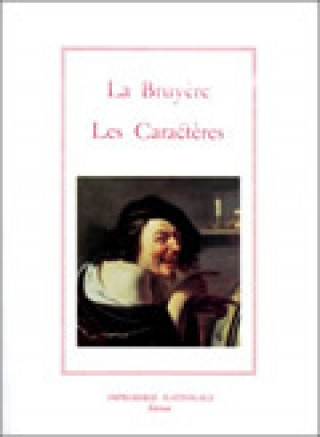 Книга Les Caractères la bruyere