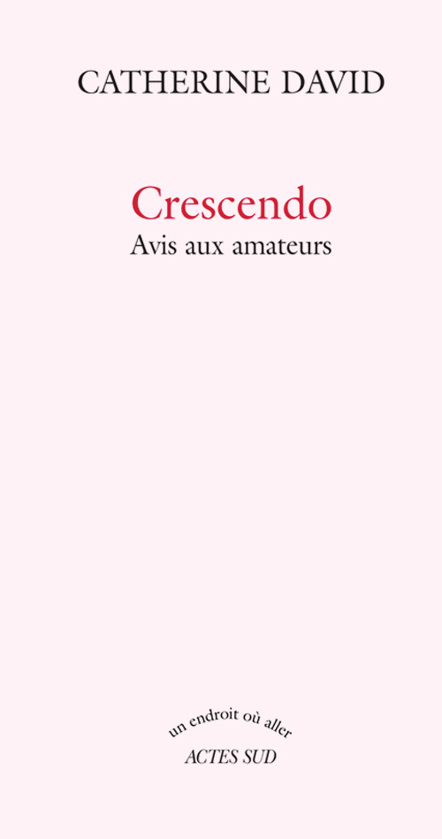 Knjiga Crescendo David