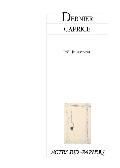 Book Dernier caprice Jouanneau