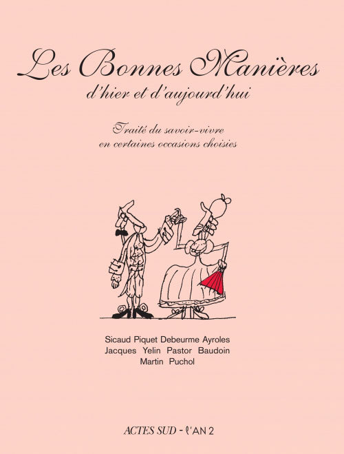 Kniha Les Bonnes Manières Yelin