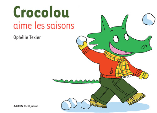 Boek crocolou aime les saisons Texier ophelie
