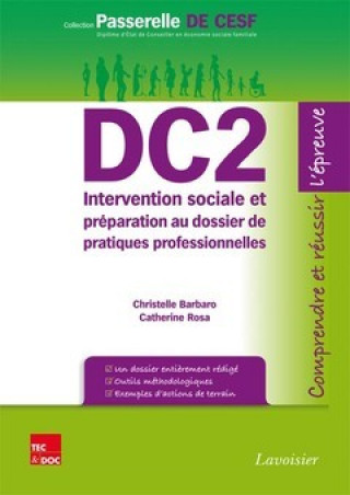 Kniha DC2 intervention sociale et préparation au dossier de pratiques professionnelles Barbaro
