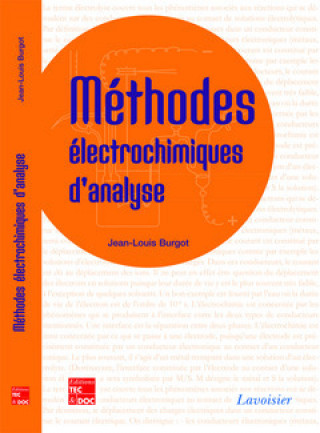 Book Méthodes électrochimiques d'analyse Burgot