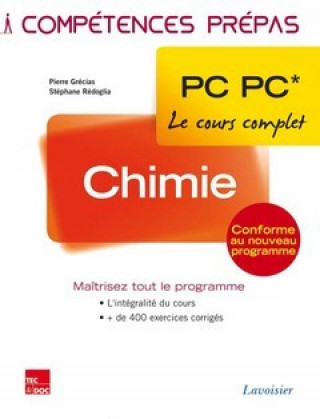 Книга Chimie, 2e année PC PC* Grécias