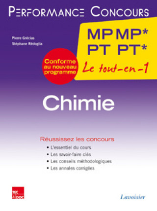 Книга Chimie, 2e année MP MP*-PT PT* Grécias