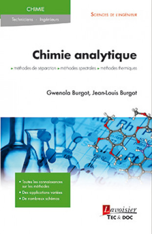 Carte Chimie analytique - méthodes de séparation, méthodes spectrales et méthodes thermiques Burgot