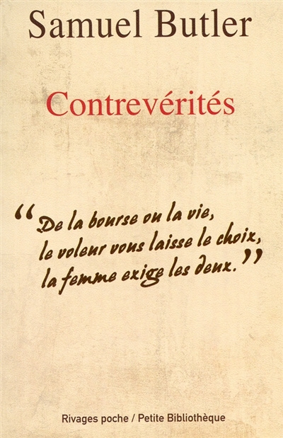 Knjiga Contrevérités Butler