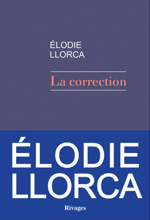 Book La correction Llorca