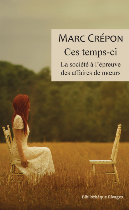 Libro Ces temps-ci Crepon