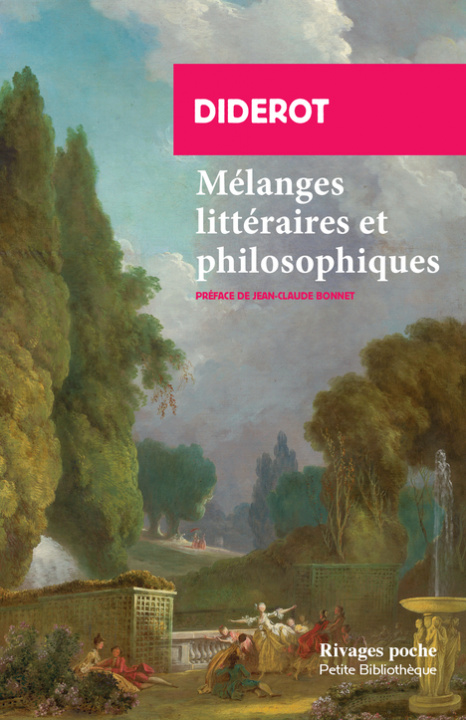 Książka Mélanges littéraires et philosophiques Diderot