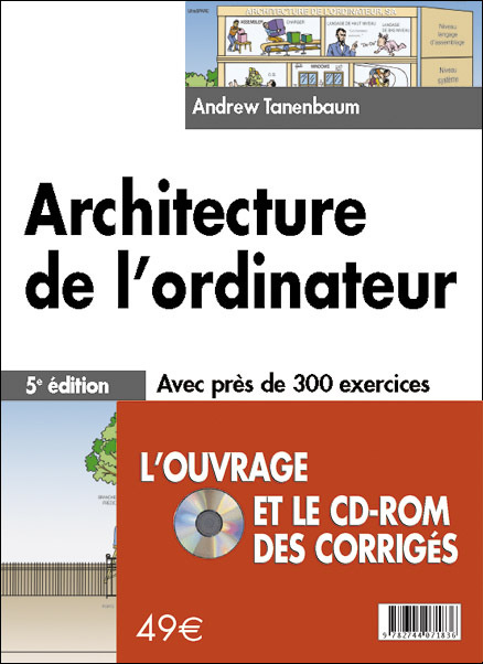 Книга ARCHITECTURE DE L'ORDINATEUR 5E EDITION Andrew TANENBAUM