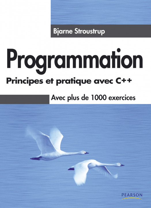 Kniha PROGRAMMATION - PRINCIPES ET PRATIQUE AVEC C++ Bjarne STROUSTRUP