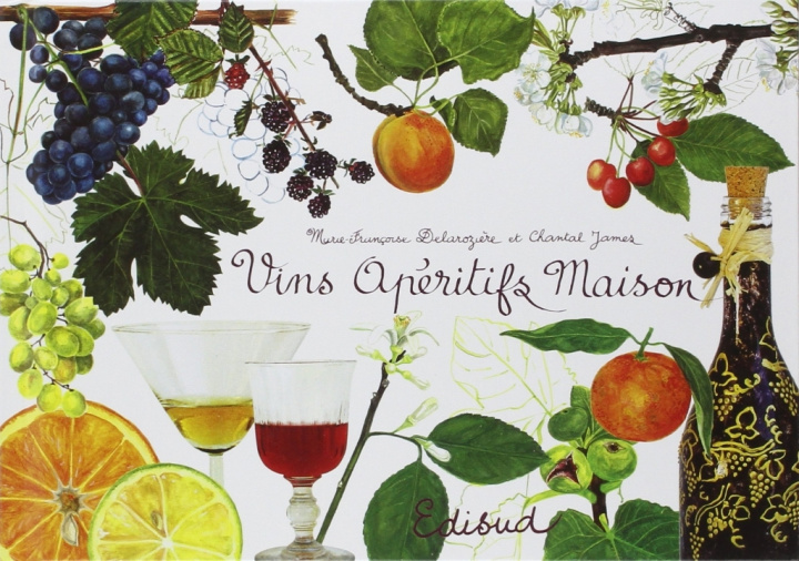 Knjiga Vins apéritifs maison Delarozière