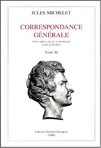 Knjiga Correspondance générale Michelet