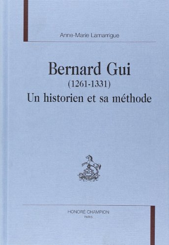 Knjiga Bernard Gui - 1261-1331 Lamarrigue