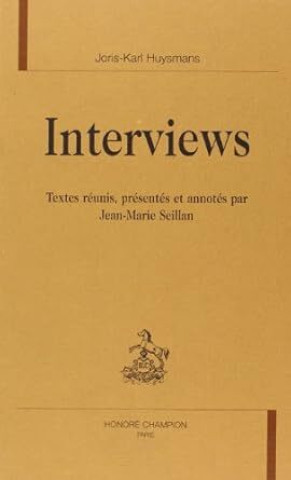 Book Interviews Huysmans