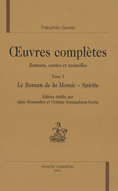 Knjiga OEuvres complètes Gautier