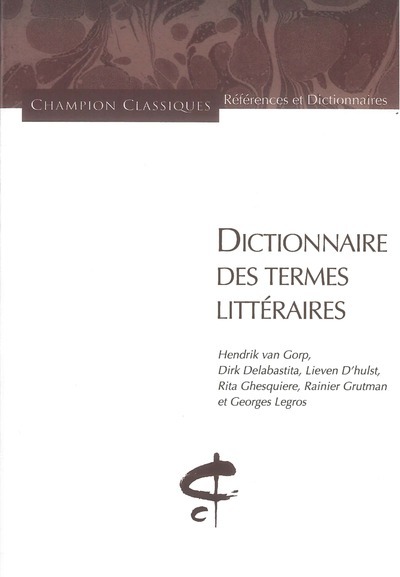 Libro Dictionnaire des termes littéraires collegium