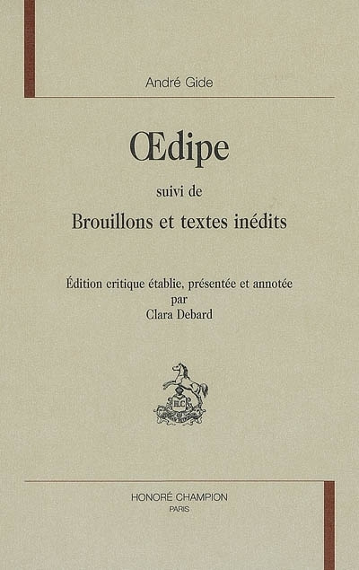 Knjiga Oedipe Gide