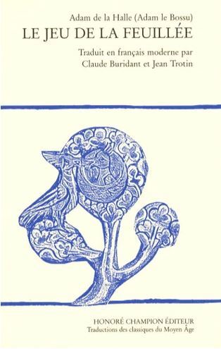 Boek Le jeu de la feuillée Adam de La Halle
