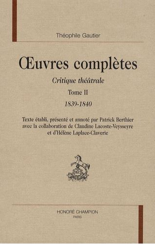 Libro Oeuvres complètes Gautier