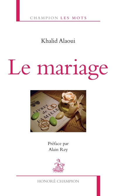 Kniha Le Mariage K. Alaoui