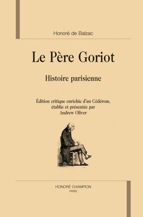 Kniha LE PERE GORIOT. HISTOIRE PARISIENNE BALZAC HONORE DE