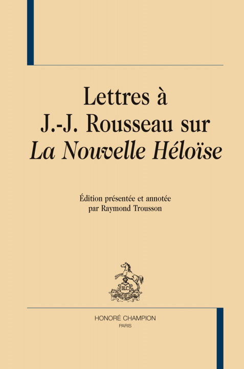 Книга Lettres à J.-J. Rousseau sur "La nouvelle Héloïse" 