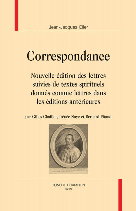 Libro Correspondance Olier