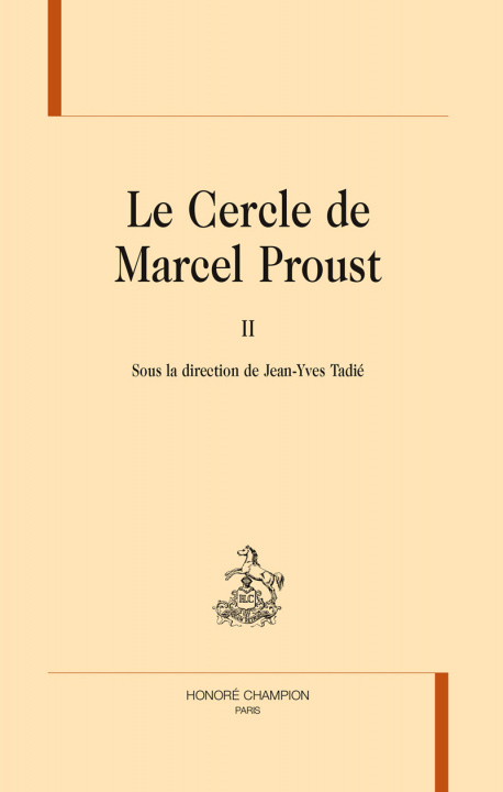 Kniha Le cercle de Marcel Proust 