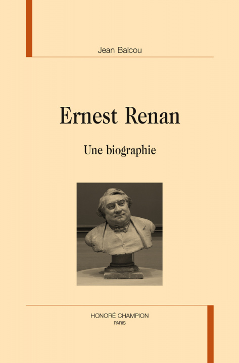 Book Ernest Renan - une biographie Balcou