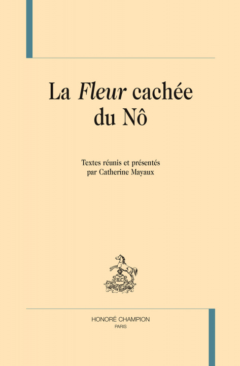 Knjiga La fleur cachée du nô 