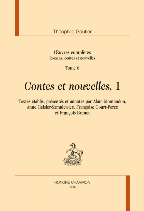 Knjiga Oeuvres complètes Gautier